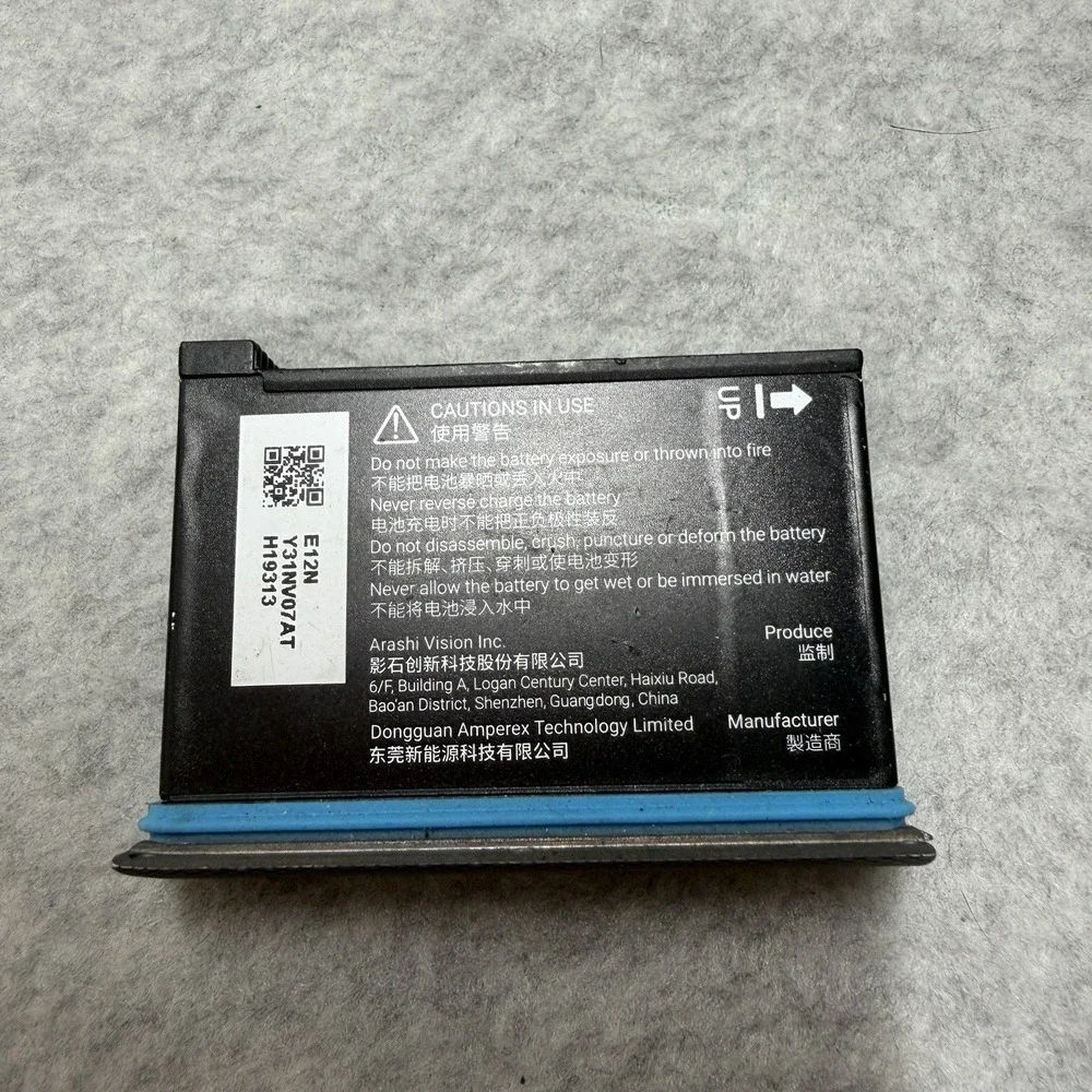 Insta360 ONE X2 Battery 1630mAh CINOSBT/B Li-ion Camera Battery Tested